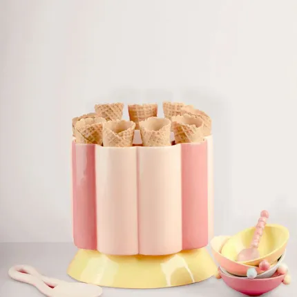 CAROSELLO - Grand bol / plateau pour glaces et cornets - ELEIT.IT