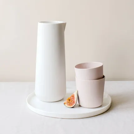 CARAFE EN PORCELAINE JUGG - SOPHIE MASSON PORCELAINE