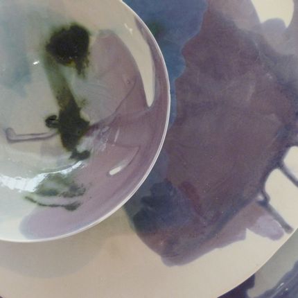 Peinture de porcelaine faite à la main comme des pièces uniques - POTOMAK STUDIO