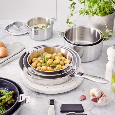 Beka Chef Eco-logic 100-Percent Eco-Hardened-Aluminum  Bekadur-Ceramica-Nonstick 8-Inch Fry Pan