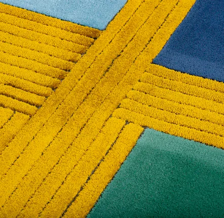 Contemporary carpets - Ebb&Flow Rug - Ocean - SOFTICATED