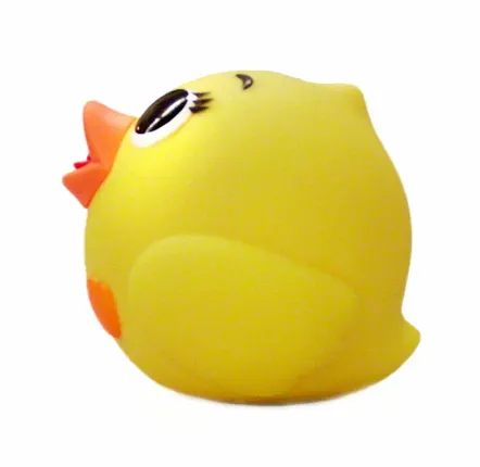 Toys - Yellow duck sprinkling water in the bath - Squirbbles/SANKYO TOYS collection - ABINGPLUS