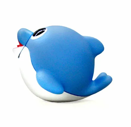 Toys - Blue dolphin bath sprinkler - Squirbbles/SANKYO TOYS collection - ABINGPLUS