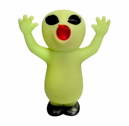 Toys - Funny fluorescent alien - Silly Alien/SANKYO TOYS collection - ABINGPLUS
