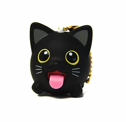 Accessoires enfants - Chat noir - collection Jibber Pet Charms / SANKYO TOYS - ABINGPLUS