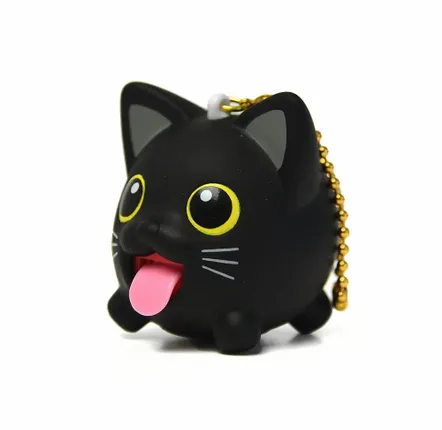 Accessoires enfants - Chat noir - collection Jibber Pet Charms / SANKYO TOYS - ABINGPLUS