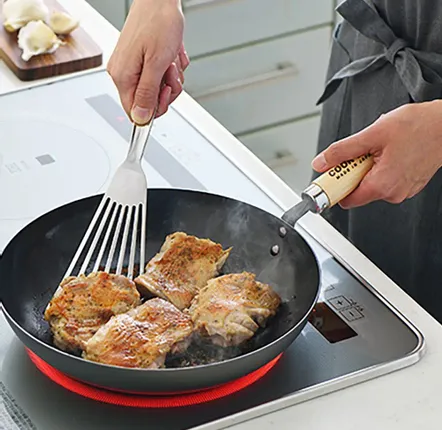 Frying pans - Steel Frying Pan M/YOSHIKAWA - ABINGPLUS