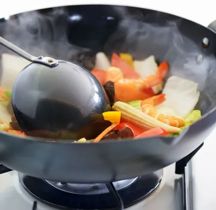Frying pans - Ø240 steel pan - Deep Frying Pan/YOSHIKAWA collection - ABINGPLUS