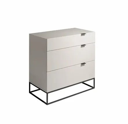 Commodes - Commode en acier noir - ANGEL CERDÁ