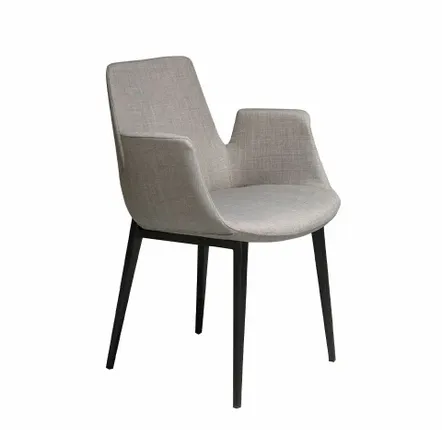Chaises - Chaise de table à manger rembourrée en tissu - ANGEL CERDÁ