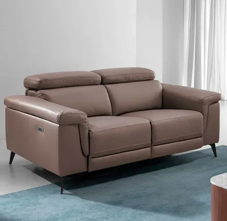 Sofas - 2 seater sofa in cowhide leather - ANGEL CERDÁ