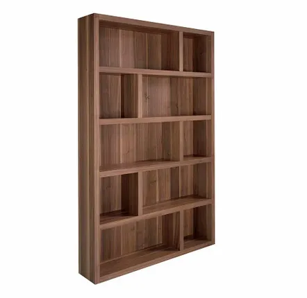 Bibliothèques - Bibliothèque en bois de noyer - ANGEL CERDÁ