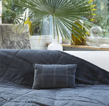 Fabric cushions - Boho Cushion Cover  30X45 Cm - EN FIL D'INDIENNE...