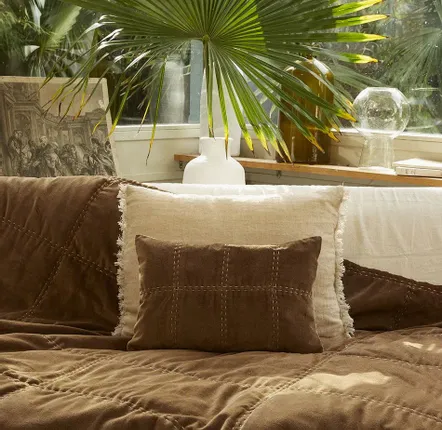Cushions - Boho Cushion Cover  30X45 Cm - EN FIL D'INDIENNE...
