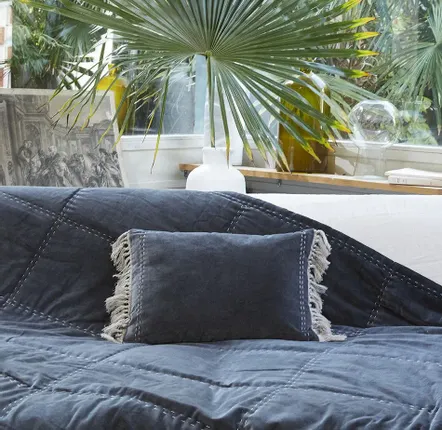 Coussins - BOHO Housse de Coussin 35x50 cm - EN FIL D'INDIENNE...