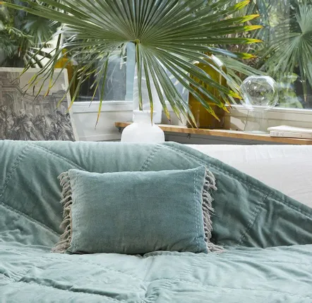 Cushions - Boho Cushion Cover  35X50 Cm - EN FIL D'INDIENNE...