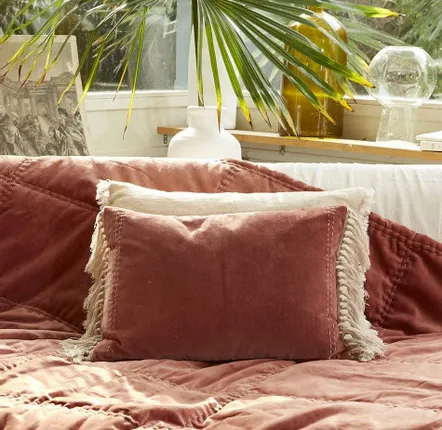Coussins - BOHO Housse de Coussin 35x50 cm - EN FIL D'INDIENNE...