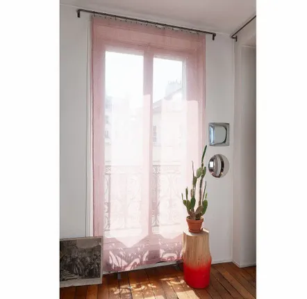 Rideaux et voilages - BRISE Voilage 140x280 cm DRAGEE - EN FIL D'INDIENNE...