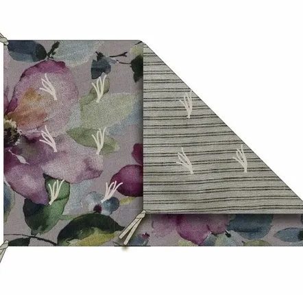Bed linens - FLORA sofa-cover 90x200cm FLORA POUDRE - EN FIL D'INDIENNE...