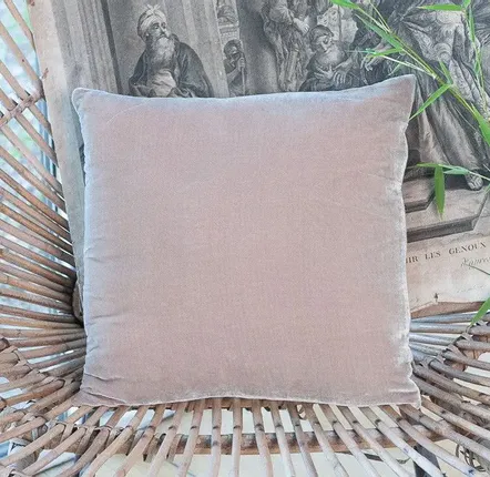 Linge de lit - FORTUNA Housse de coussin 30x30 cm - EN FIL D'INDIENNE...