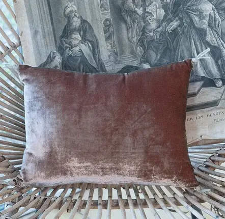 Linge de lit - FORTUNA Housse de coussin 25x35 cm - EN FIL D'INDIENNE...
