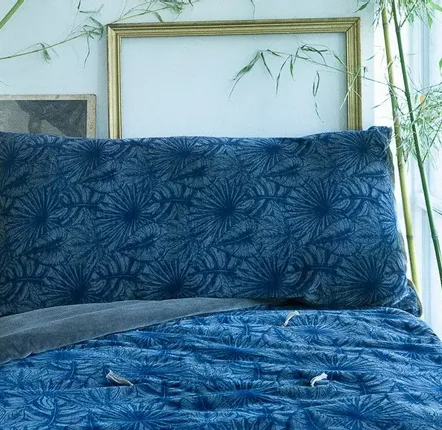Rideaux et voilages - GOA Housse de Coussin 50x100 cm PLOMB - EN FIL D'INDIENNE...
