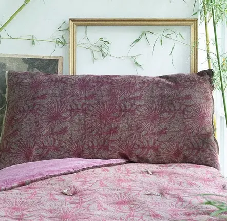 Rideaux et voilages - GOA Housse de Coussin 50x100 cm RUBIS - EN FIL D'INDIENNE...
