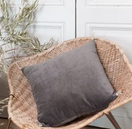 Fabric cushions - Lyric Cushion Cover 45X45 Cm - EN FIL D'INDIENNE...