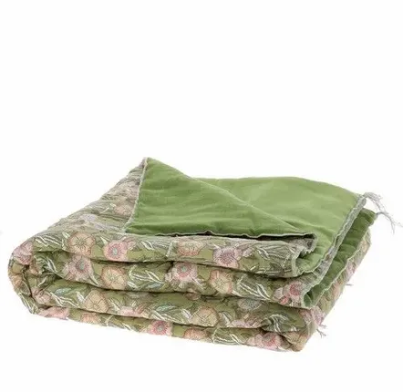 Bed linens - Pensee Velvet Bed End 90X200 Cm Avocat - EN FIL D'INDIENNE...