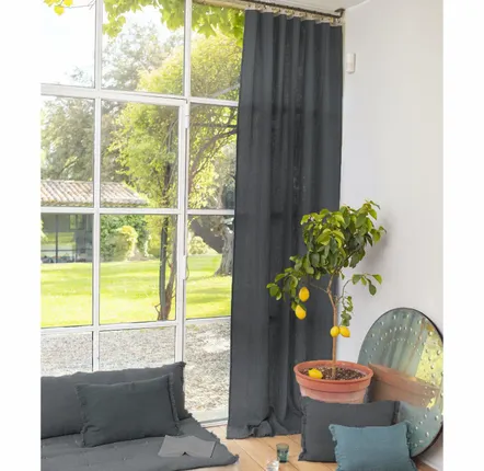 Rideaux et voilages - ETAMINE Voile 140x300 cm - EN FIL D'INDIENNE...
