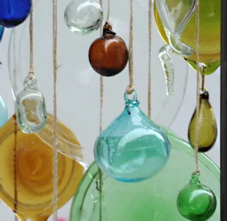 Other Christmas decorations - Recycled glass ball - LA MAISON DAR DAR