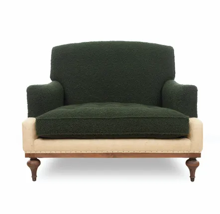 Lounge chairs for hospitalities & contracts - Rufus Essence |Loveseat Armchair - CREARTE COLLECTIONS