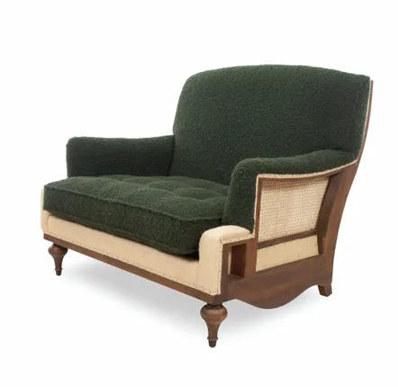 Lounge chairs for hospitalities & contracts - Rufus Essence |Loveseat Armchair - CREARTE COLLECTIONS