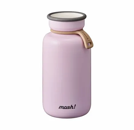 Boîtes de conservation - Gourde isotherme inox 450 ml - collection Bottle Latte / Mosh ! - ABINGPLUS