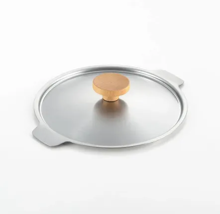 Saucepans  - 16 cm saucepan lid, with two stainless steel spouts - ABINGPLUS