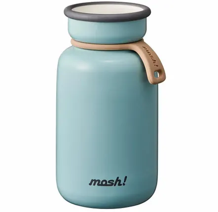 Accessoires de voyage - Gourde isotherme inox 330 ml - collection Bottle Latte / Mosh ! - ABINGPLUS