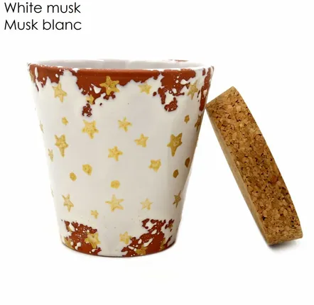 Candles - Christmas star ceramic scented candle size S - WAX DESIGN - BARCELONA