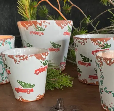 Candles - Christmas Pick-up Ceramic Scented Candle Size M - WAX DESIGN - BARCELONA