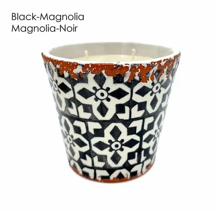 Candles - Mosaic ceramic scented candle size L - WAX DESIGN - BARCELONA