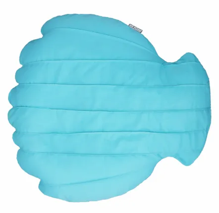 Equipements espace extérieur - Pouf coquillage extérieur flottant déhoussable bleu - MX HOME