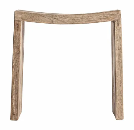 Repose-pieds - Repose- pied en bois de teck marron 48x28x47 cm - VICAL