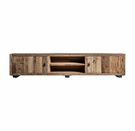 Meubles TV - Meuble tv en bois récupéré marron 250x45x50 cm - VICAL