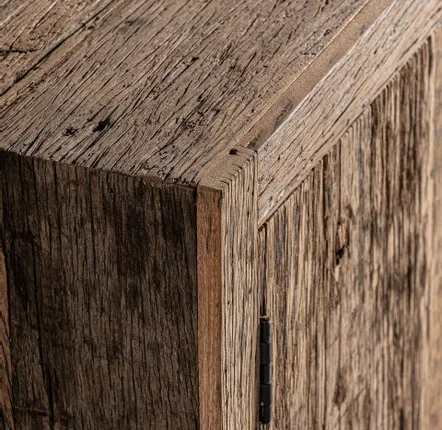 Meubles TV - Meuble tv en bois récupéré marron 250x45x50 cm - VICAL