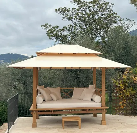 Gazébos, belvédères et pavillons de jardin - HONEYMOON – Lit de jardin iconique - HONEYMOON
