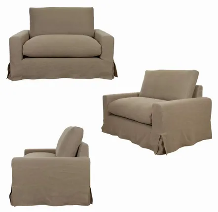 Canapés pour collectivités - Big Mamma Loveseat |Petit Canapé et Fauteuil - CREARTE COLLECTIONS
