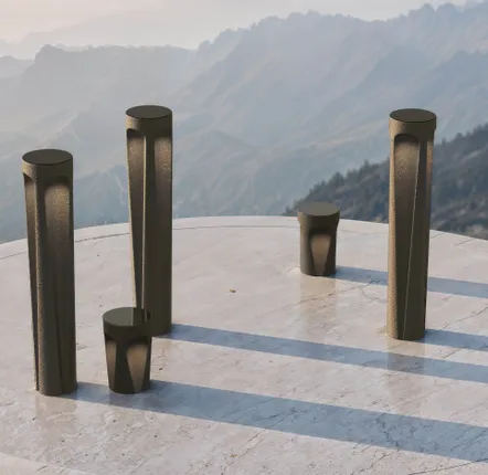 Outdoor floor lamps - Savio L Size Lighting - SNOC