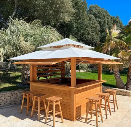 Gazébos, belvédères et pavillons de jardin - TI-BAR - Bar - HONEYMOON