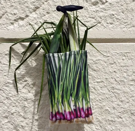 Bags and totes - Shopping Bag - Onion Bag - Asparagus Bag - MARON BOUILLIE
