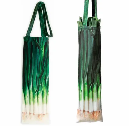 Bags and totes - Shopping bag - Leek bag - Turnip bag - MARON BOUILLIE