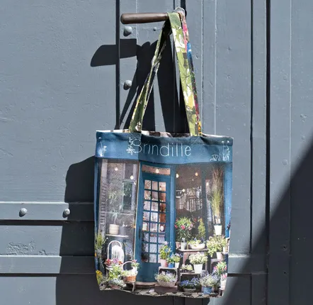 Homewear - Paris Florist tote bag - MARON BOUILLIE